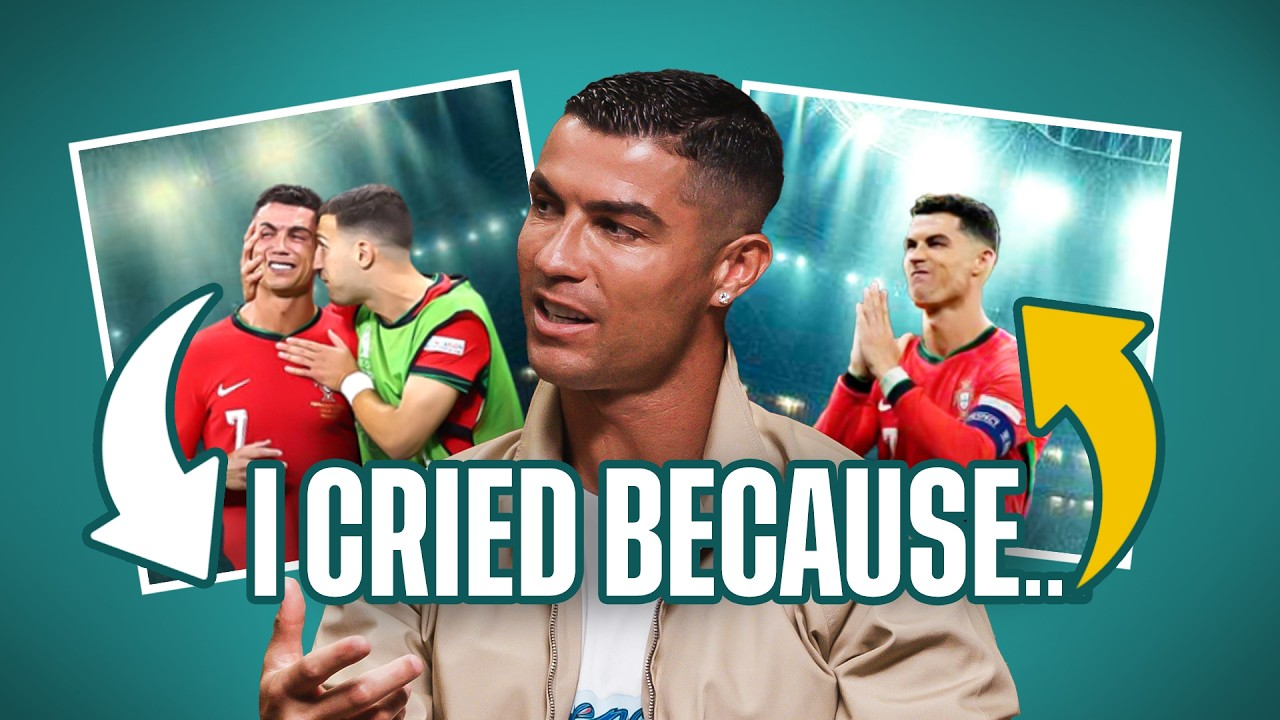 Cristiano Ronaldo Explains the Real Reason Behind His Tears in Euro 24